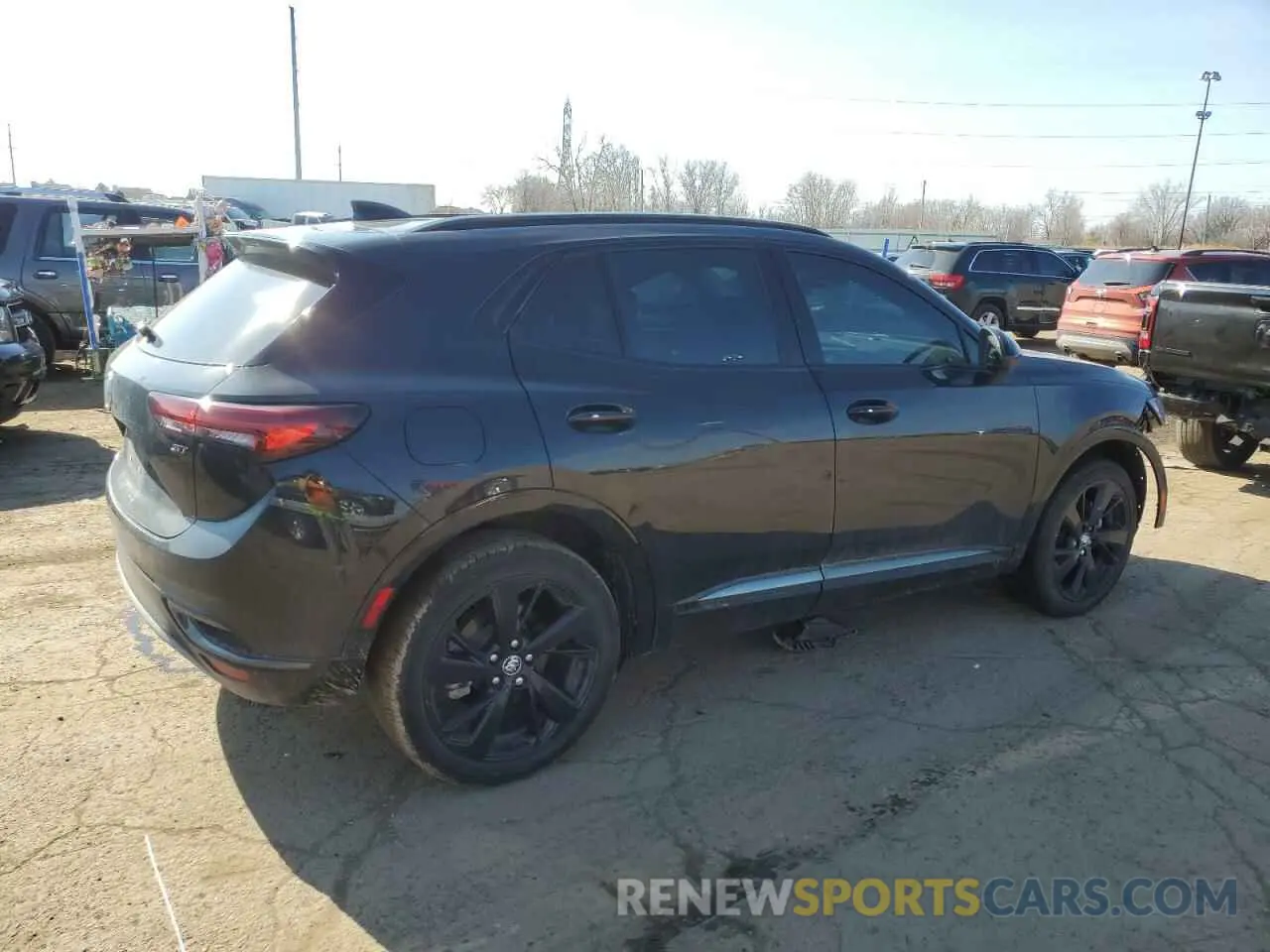 3 fotografías del automóvil dañado LRBFZPR45PD215793 BUICK ENVISION 2023