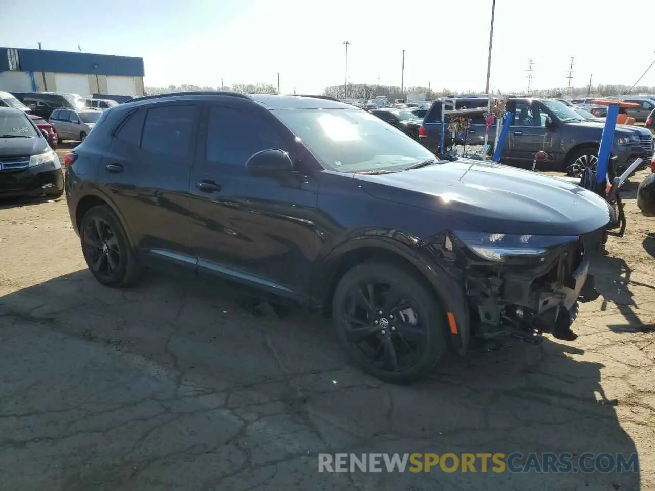 4 fotografías del automóvil dañado LRBFZPR45PD215793 BUICK ENVISION 2023
