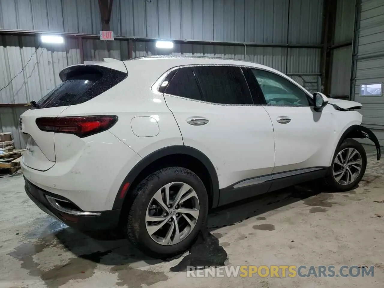 3 fotografías del automóvil dañado LRBFZPR46PD095602 BUICK ENVISION 2023