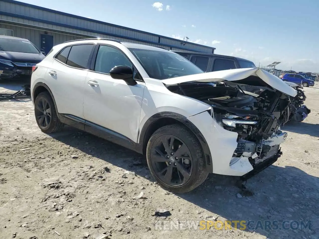 4 fotografías del automóvil dañado LRBFZPR46PD229363 BUICK ENVISION 2023