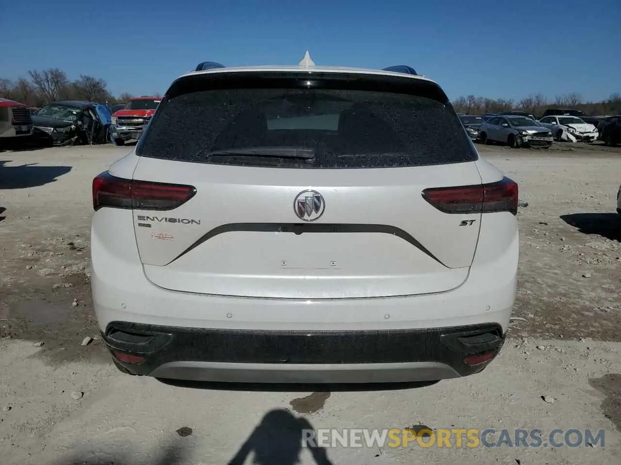 6 fotografías del automóvil dañado LRBFZPR46PD229363 BUICK ENVISION 2023