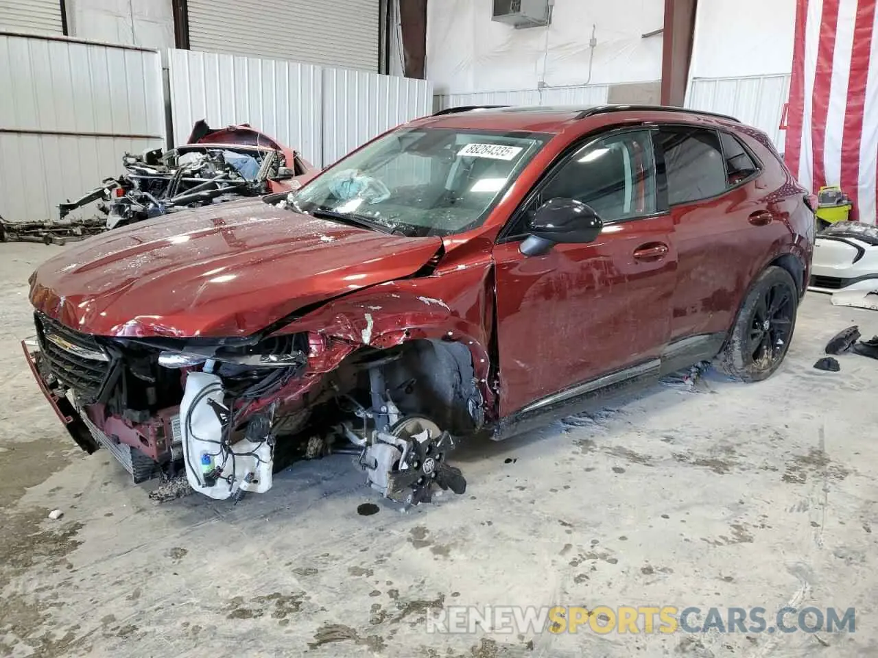 1 fotografías del automóvil dañado LRBFZPR47PD016325 BUICK ENVISION 2023