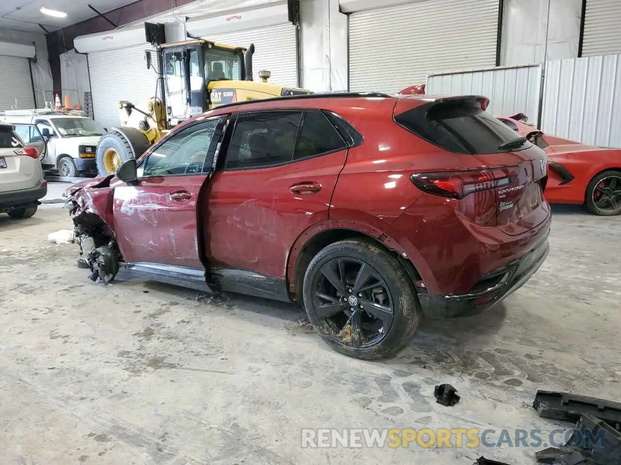 2 fotografías del automóvil dañado LRBFZPR47PD016325 BUICK ENVISION 2023