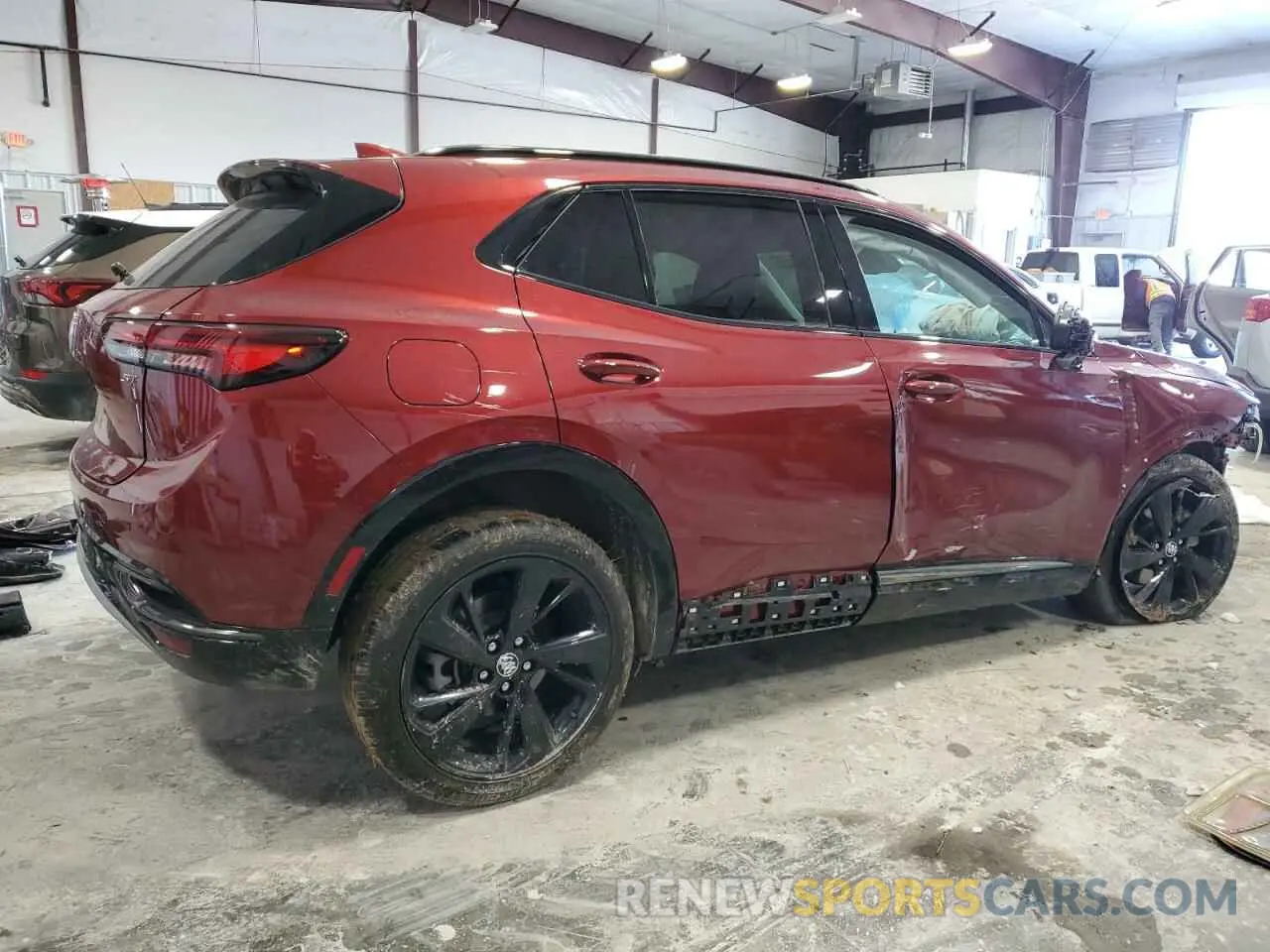 3 fotografías del automóvil dañado LRBFZPR47PD016325 BUICK ENVISION 2023