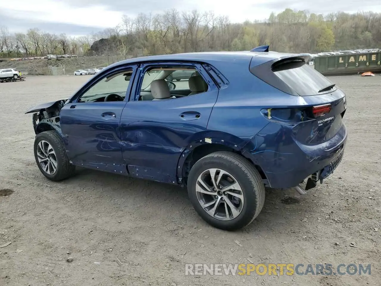 2 fotografías del automóvil dañado LRBFZPR47PD188502 BUICK ENVISION 2023
