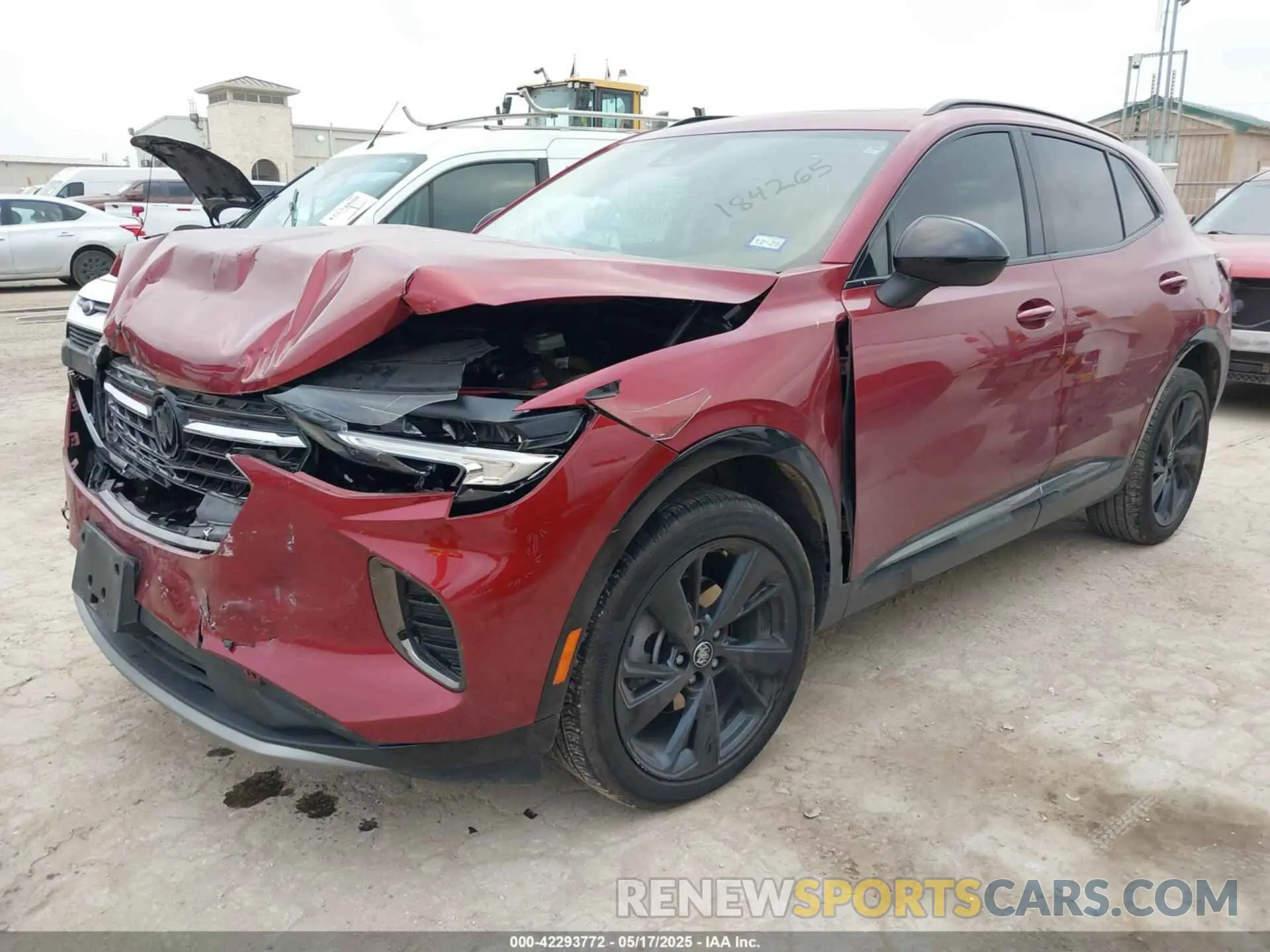2 fotografías del automóvil dañado LRBFZPR4XPD184265 BUICK ENVISION 2023