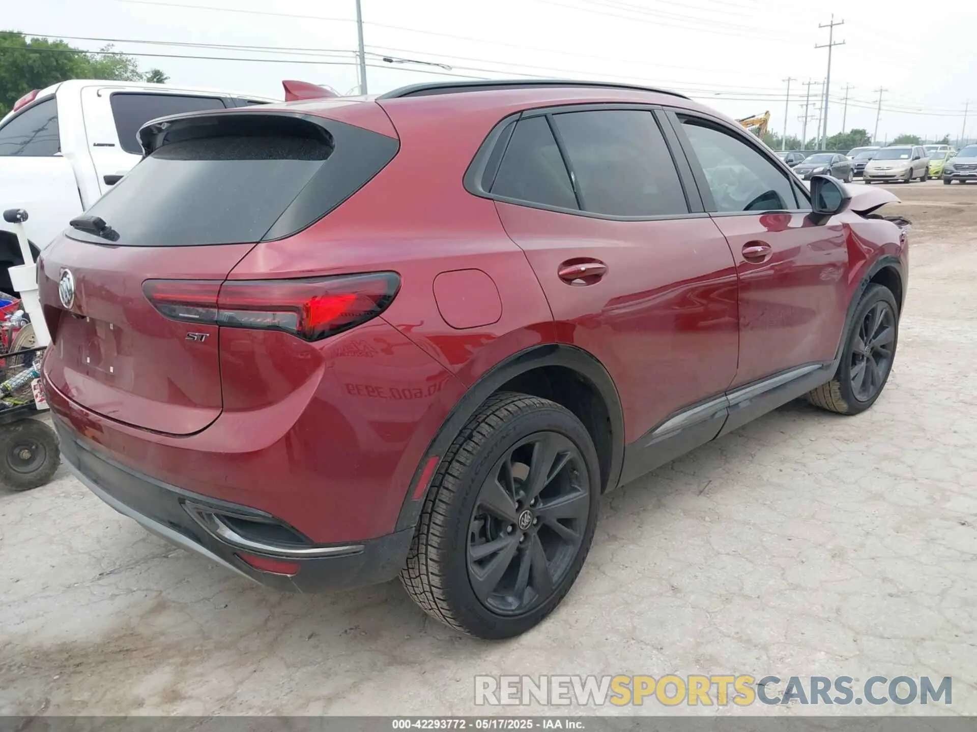 4 fotografías del automóvil dañado LRBFZPR4XPD184265 BUICK ENVISION 2023