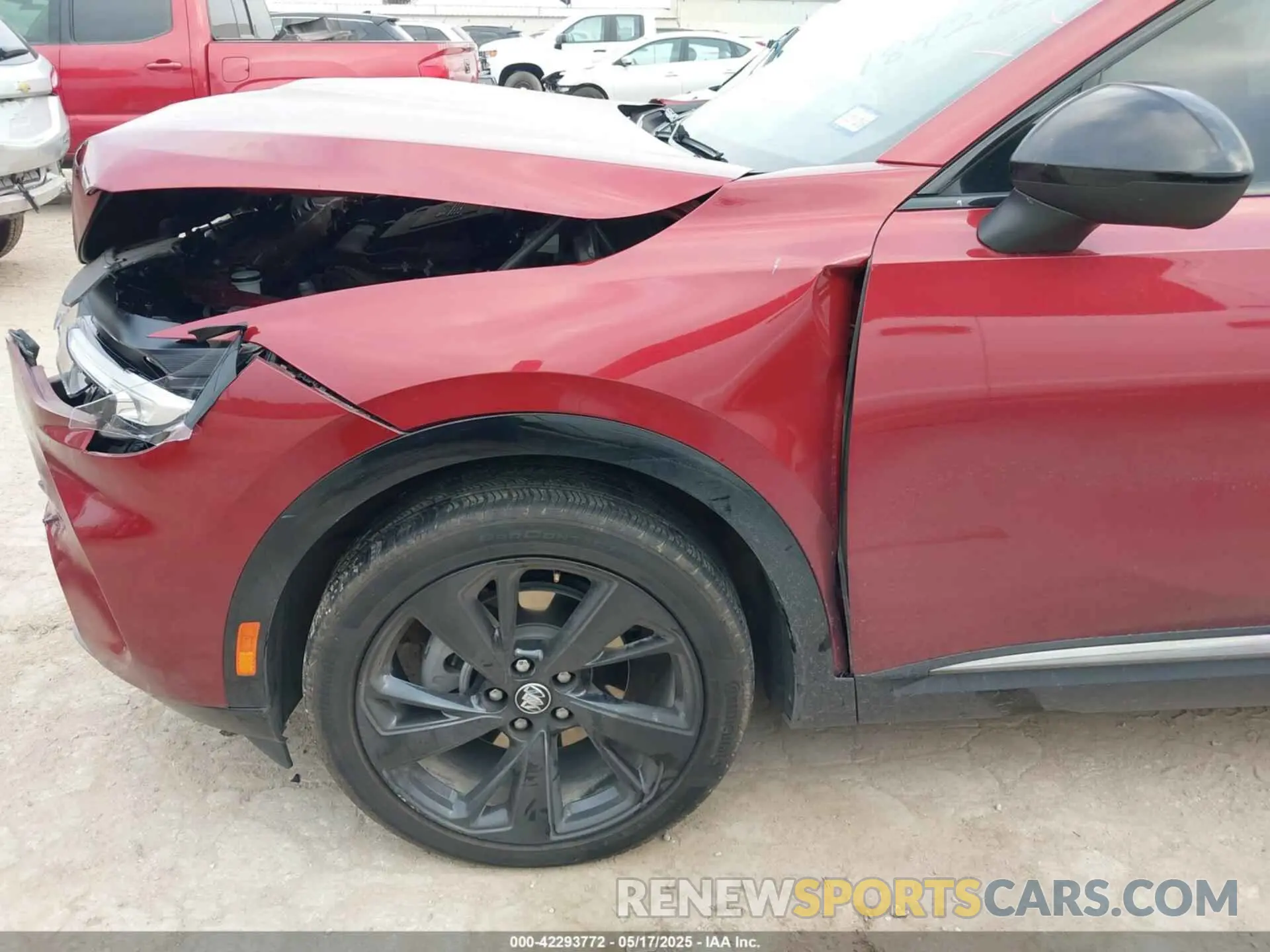 6 fotografías del automóvil dañado LRBFZPR4XPD184265 BUICK ENVISION 2023