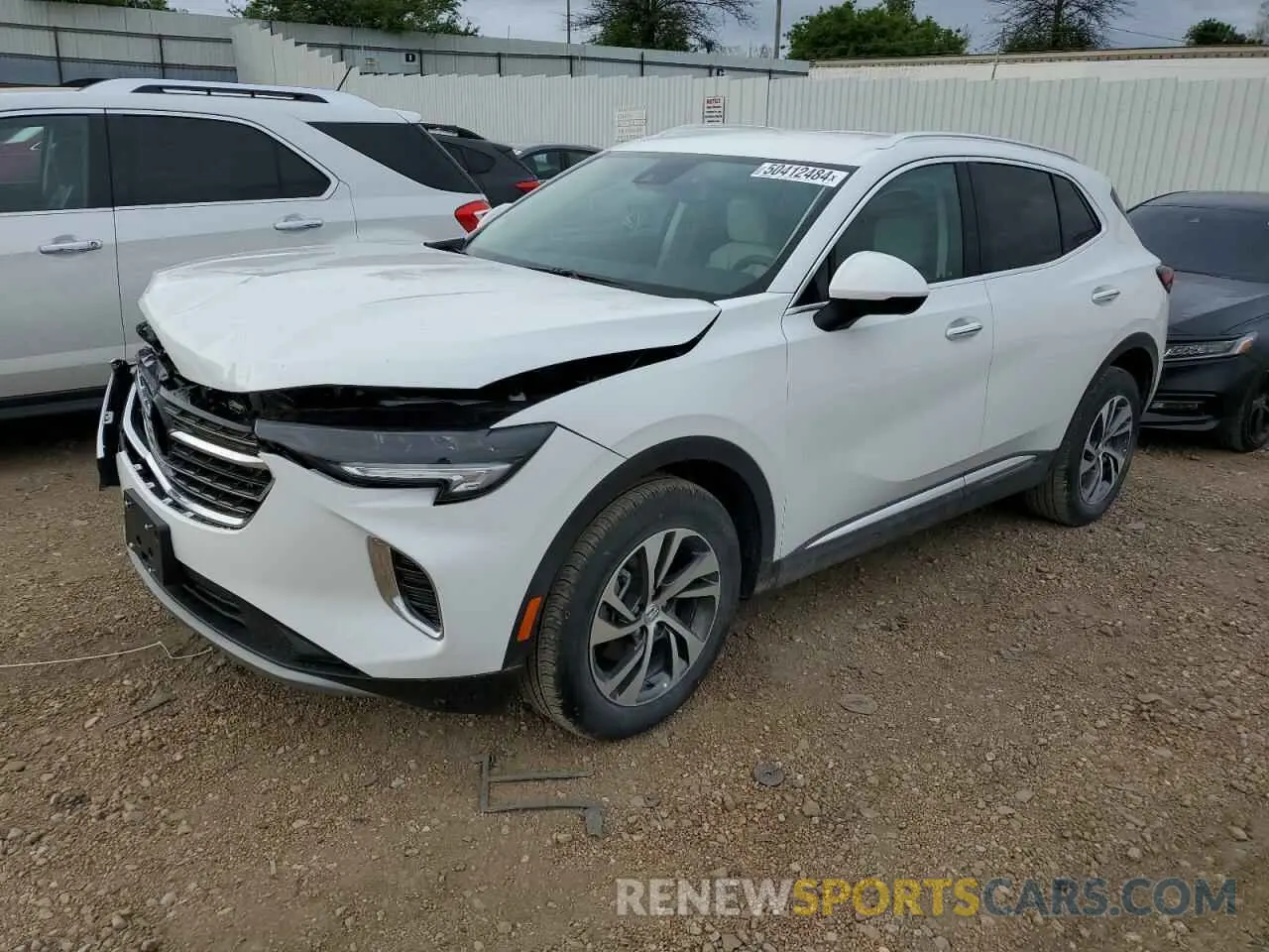 1 fotografías del automóvil dañado LRBFZPR4XPD229155 BUICK ENVISION 2023