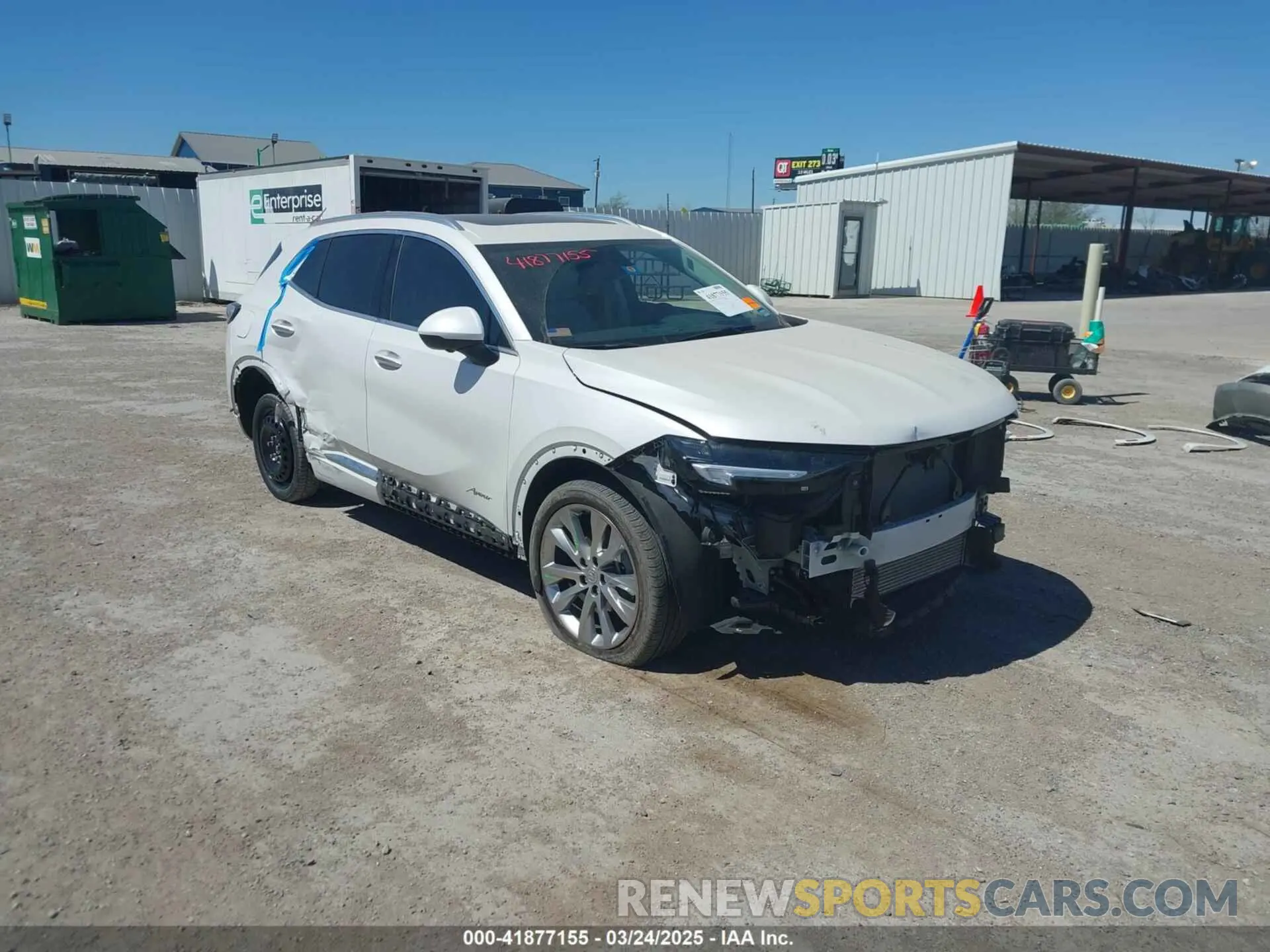 1 fotografías del automóvil dañado LRBFZRR42PD147352 BUICK ENVISION 2023