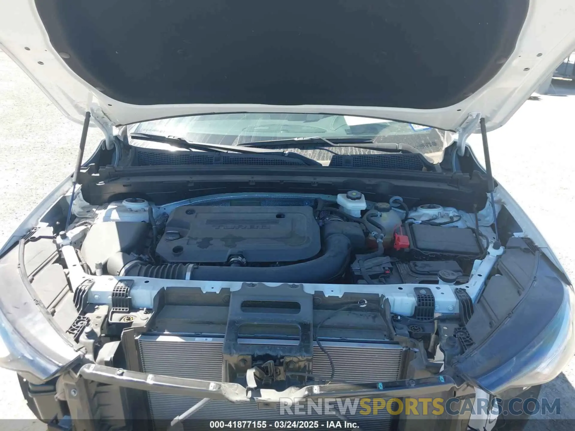 10 fotografías del automóvil dañado LRBFZRR42PD147352 BUICK ENVISION 2023