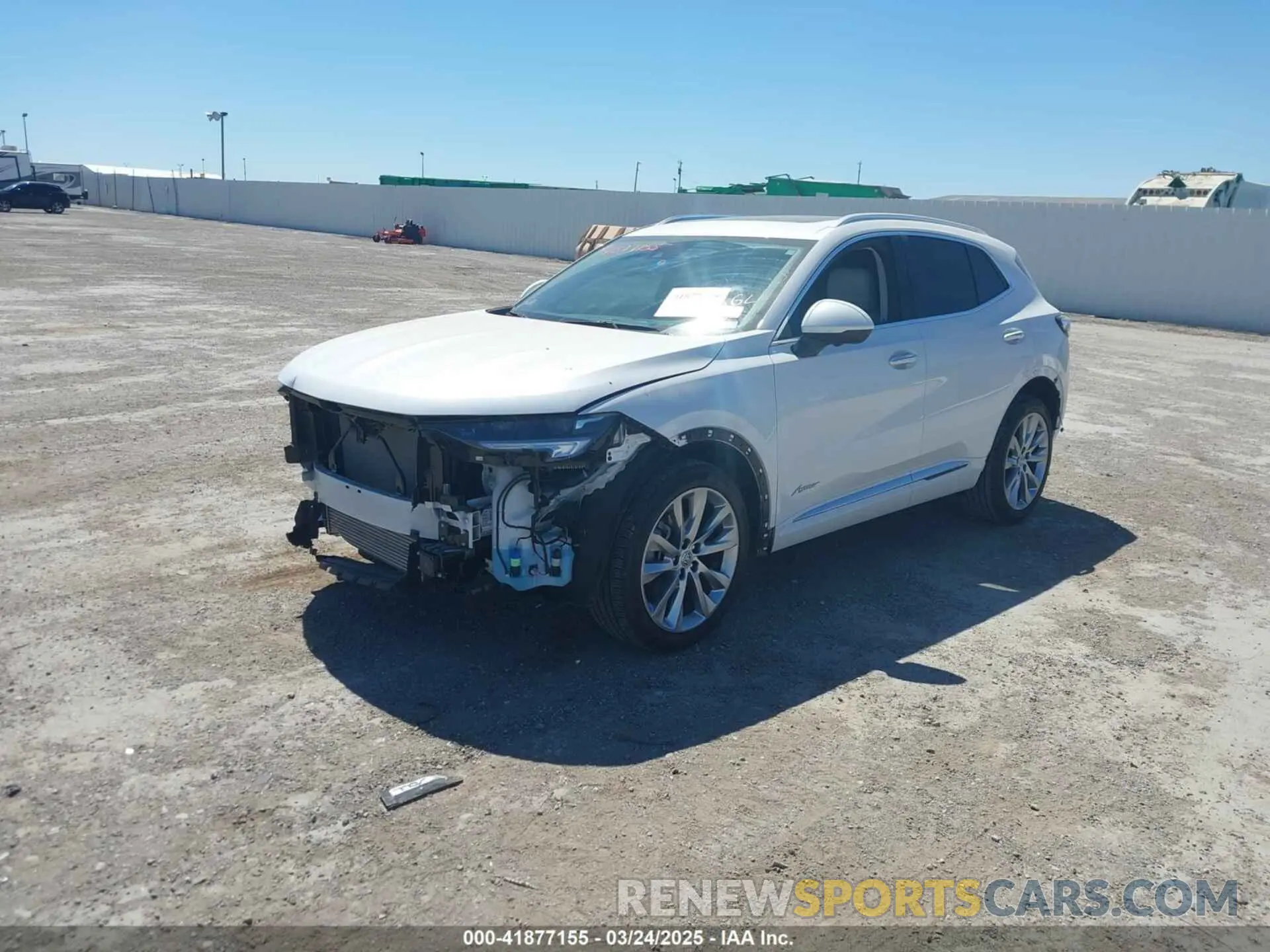 2 fotografías del automóvil dañado LRBFZRR42PD147352 BUICK ENVISION 2023