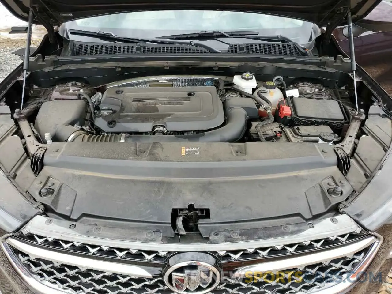 12 fotografías del automóvil dañado LRBFZRR43PD079448 BUICK ENVISION 2023