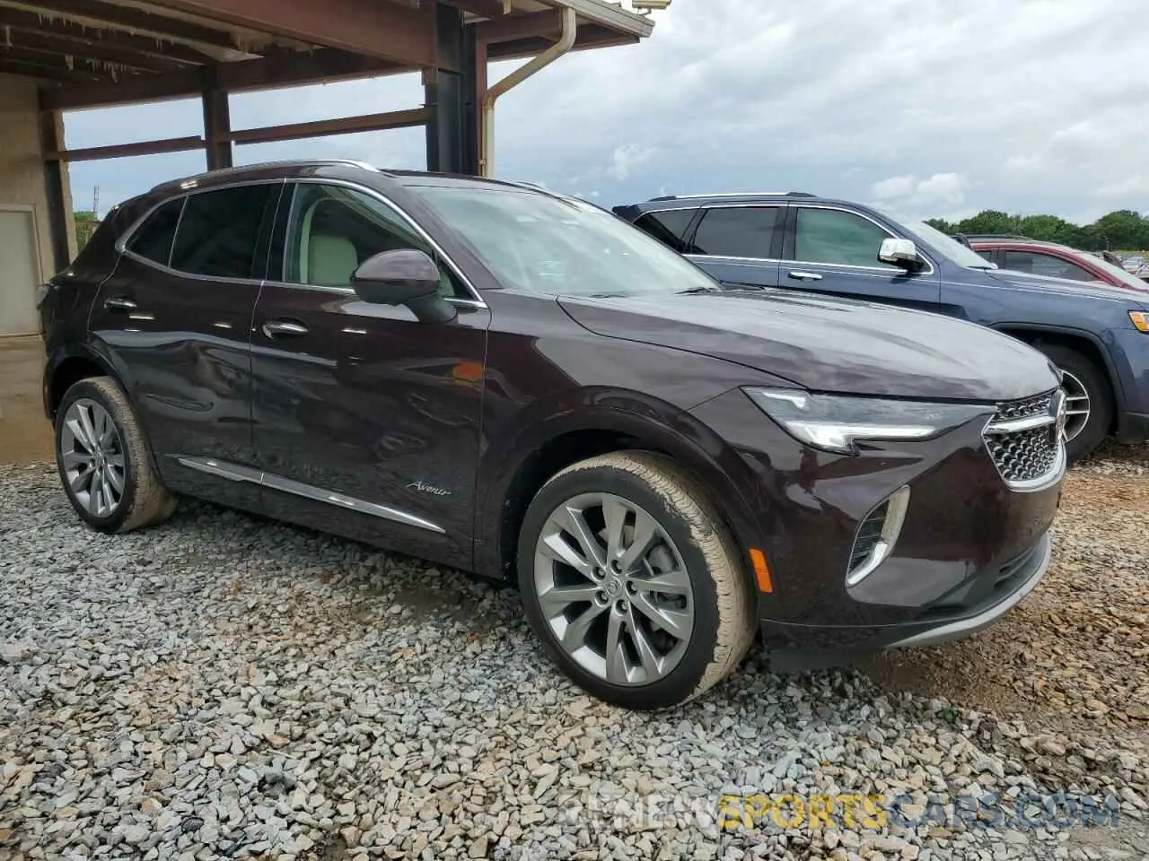 4 fotografías del automóvil dañado LRBFZRR43PD079448 BUICK ENVISION 2023