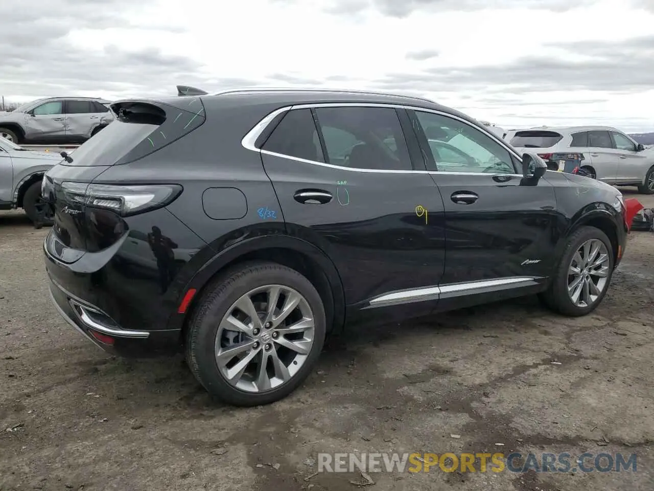 3 fotografías del automóvil dañado LRBFZSR41PD189535 BUICK ENVISION 2023