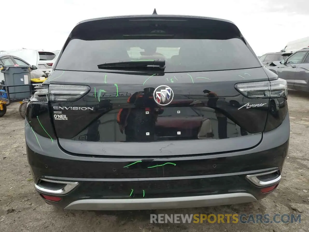 6 fotografías del automóvil dañado LRBFZSR41PD189535 BUICK ENVISION 2023