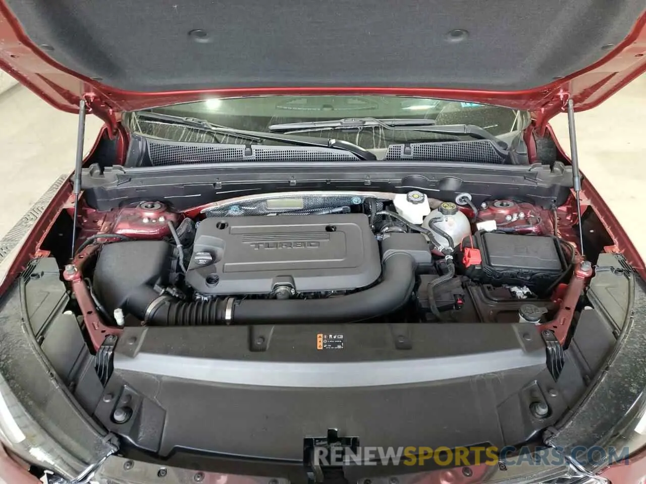 12 fotografías del automóvil dañado LRBFZSR43PD209994 BUICK ENVISION 2023