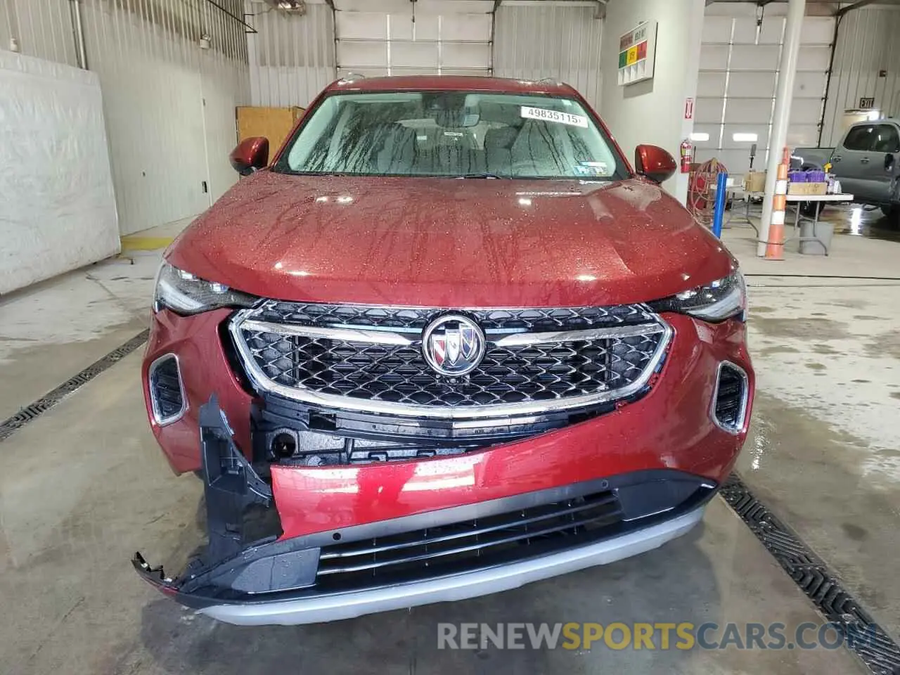 5 fotografías del automóvil dañado LRBFZSR43PD209994 BUICK ENVISION 2023