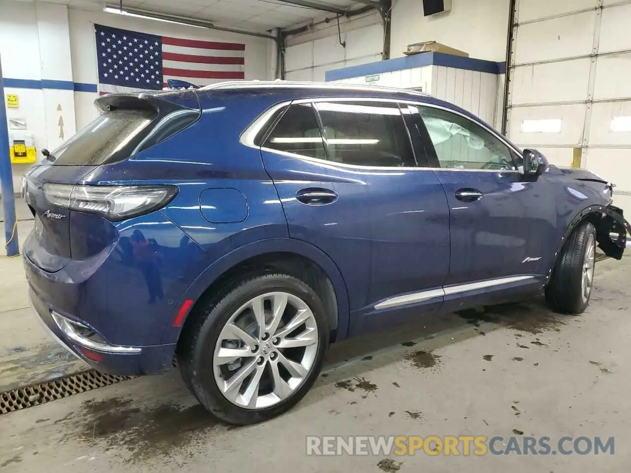 3 fotografías del automóvil dañado LRBFZSR45PD034034 BUICK ENVISION 2023