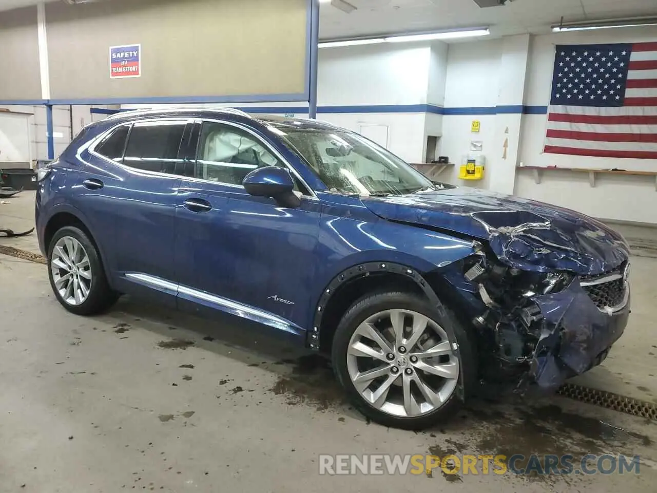 4 fotografías del automóvil dañado LRBFZSR45PD034034 BUICK ENVISION 2023