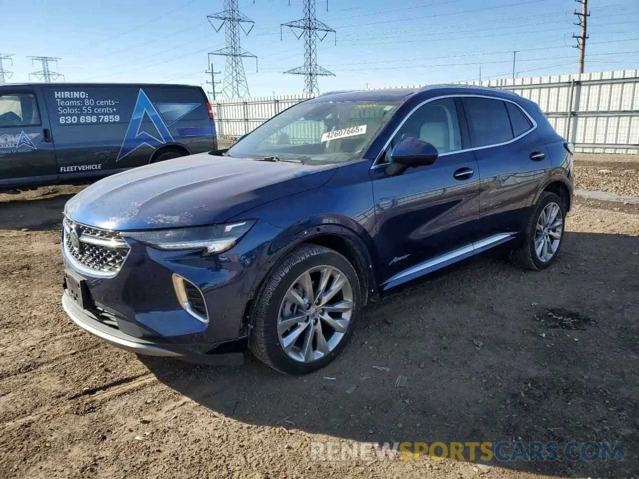 1 fotografías del automóvil dañado LRBFZSR45PD066871 BUICK ENVISION 2023