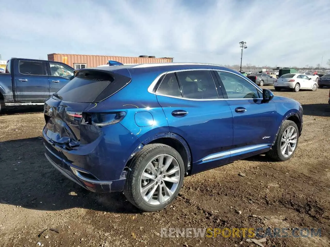 3 fotografías del automóvil dañado LRBFZSR45PD066871 BUICK ENVISION 2023