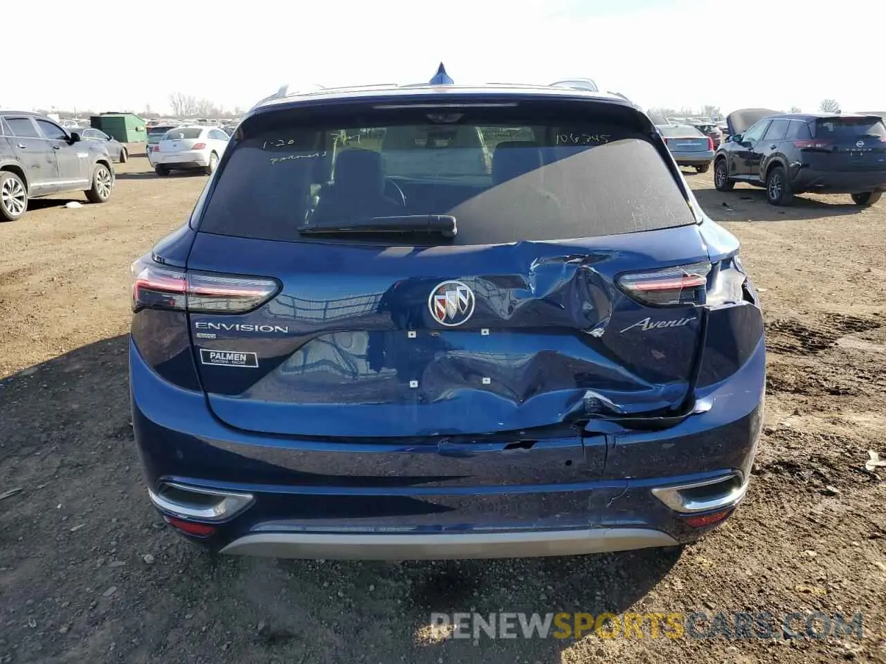 6 fotografías del automóvil dañado LRBFZSR45PD066871 BUICK ENVISION 2023