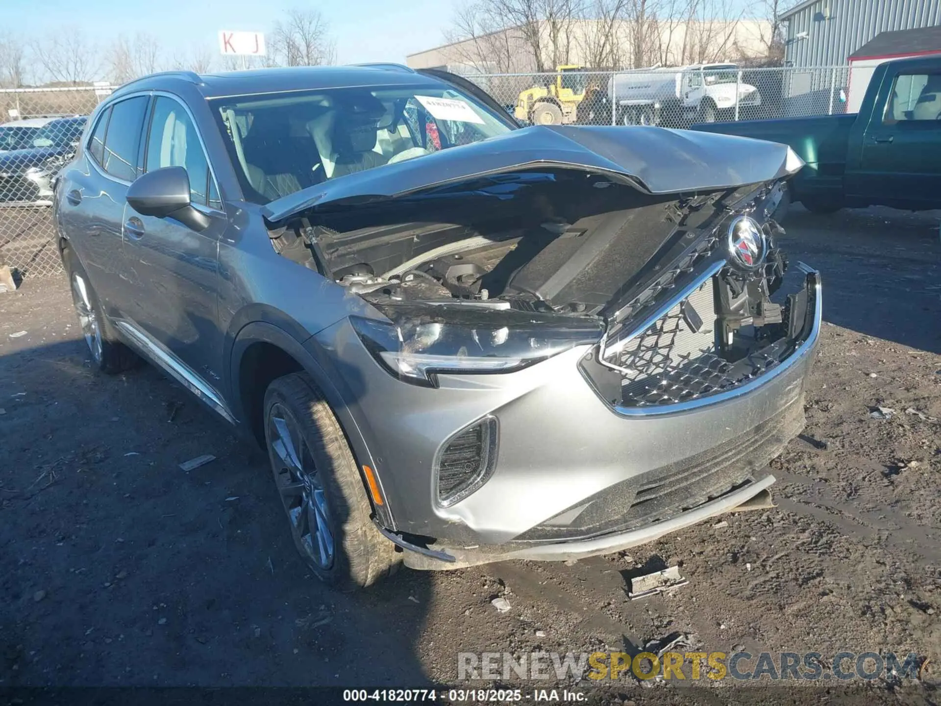 1 fotografías del automóvil dañado LRBFZSR47PD080240 BUICK ENVISION 2023