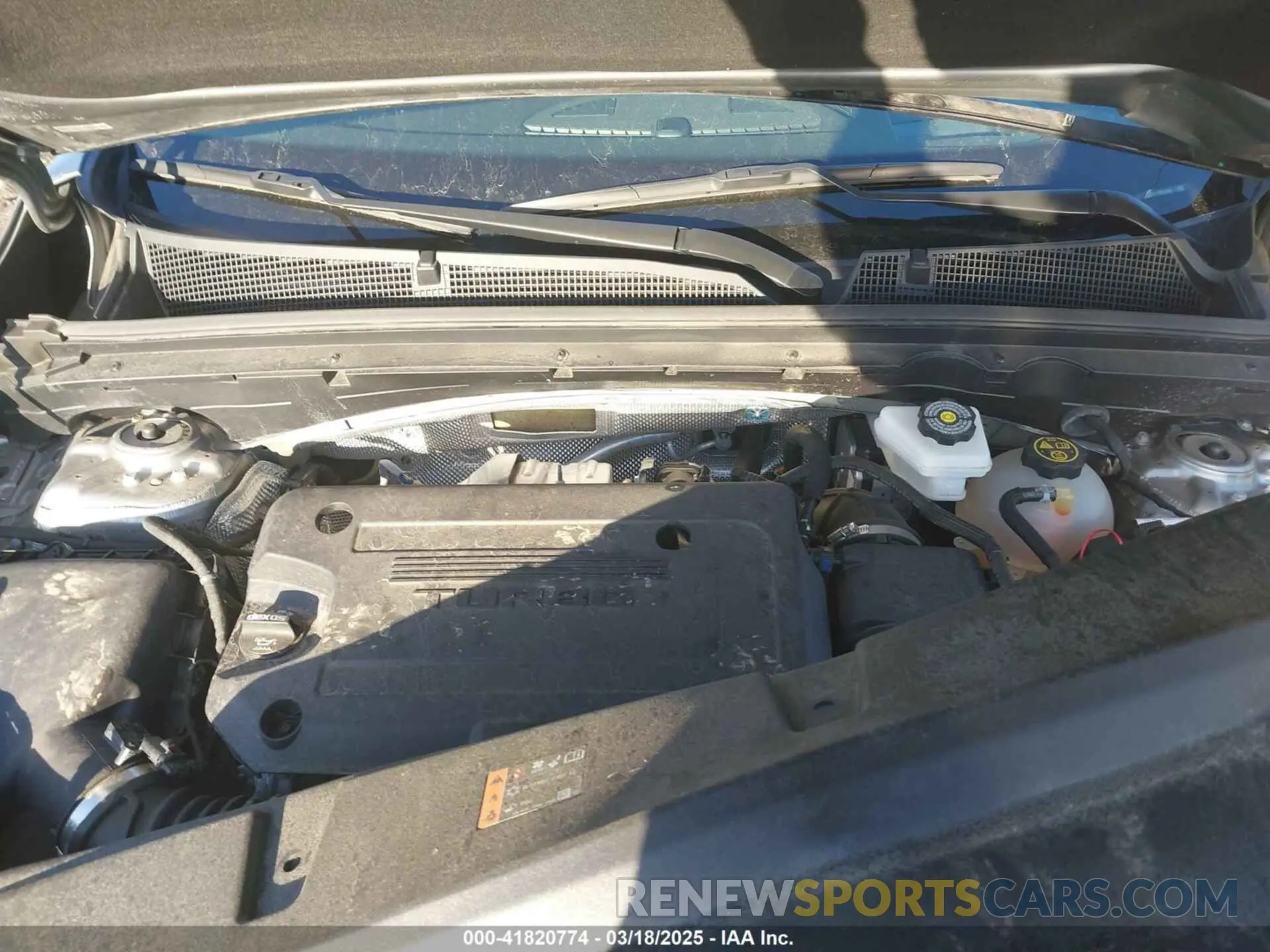 10 fotografías del automóvil dañado LRBFZSR47PD080240 BUICK ENVISION 2023