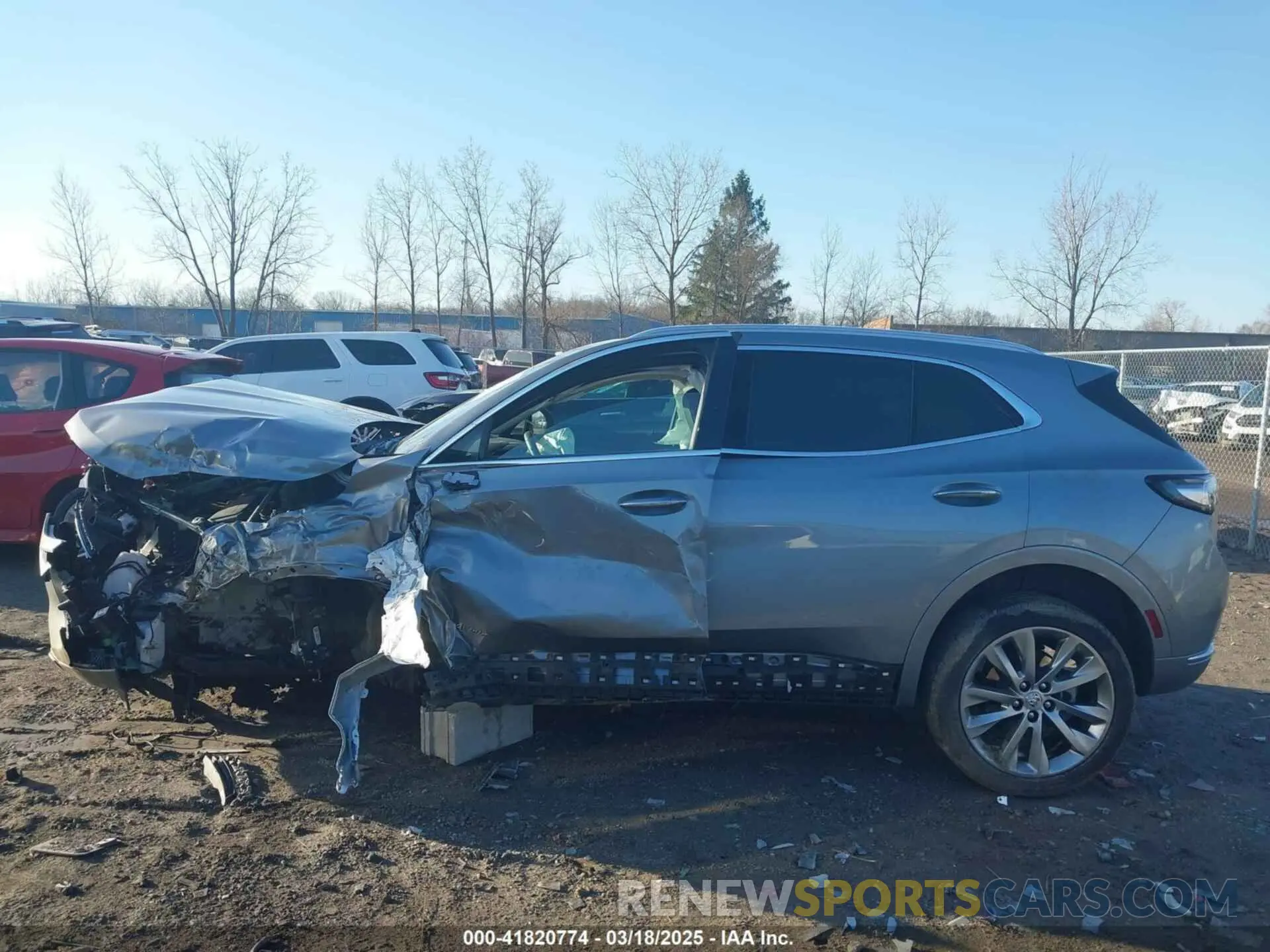 15 fotografías del automóvil dañado LRBFZSR47PD080240 BUICK ENVISION 2023