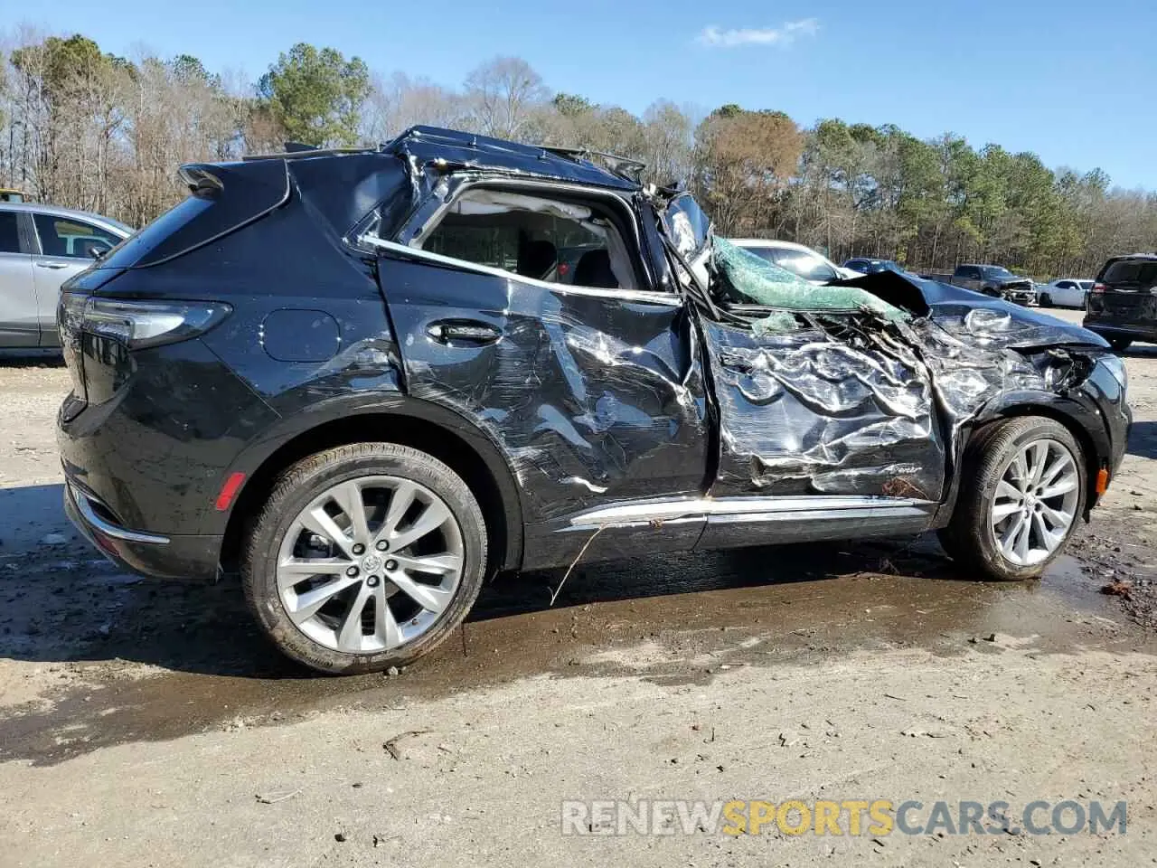 3 fotografías del automóvil dañado LRBFZSR47PD081260 BUICK ENVISION 2023