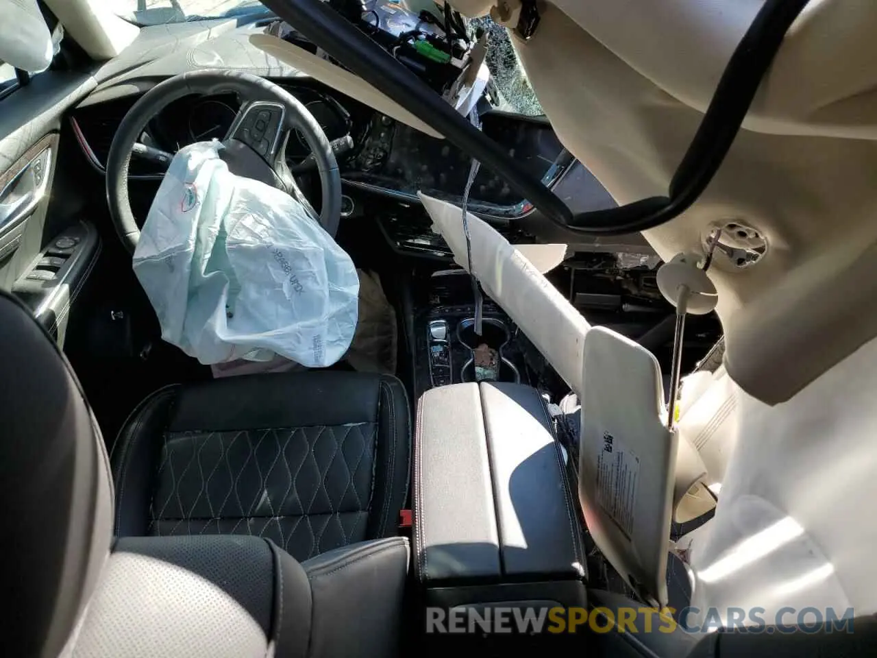 8 fotografías del automóvil dañado LRBFZSR47PD081260 BUICK ENVISION 2023