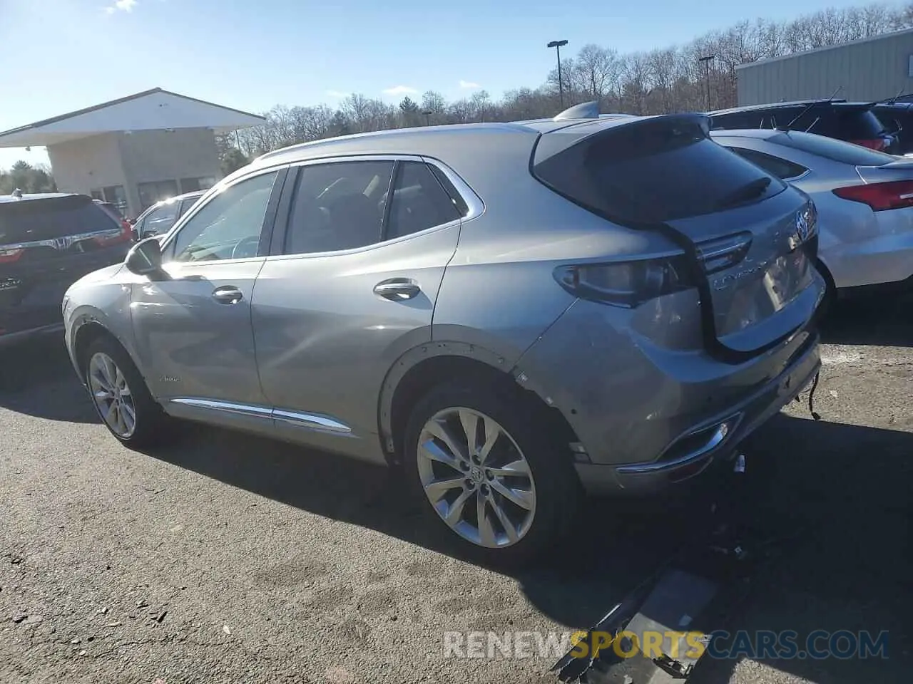 2 fotografías del automóvil dañado LRBFZSR48PD157262 BUICK ENVISION 2023