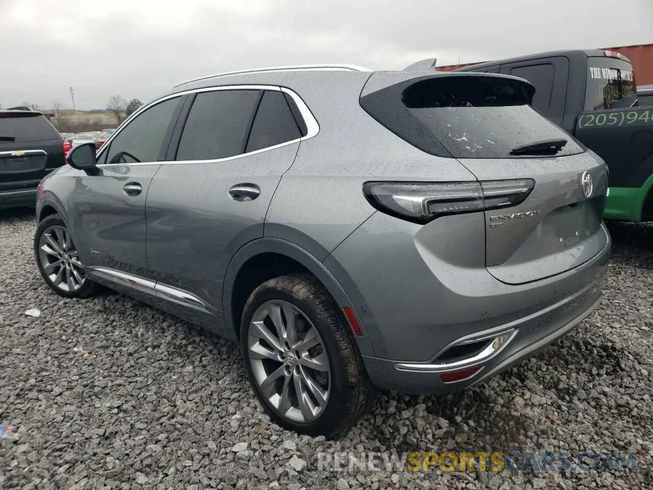 2 fotografías del automóvil dañado LRBFZSR48PD186437 BUICK ENVISION 2023