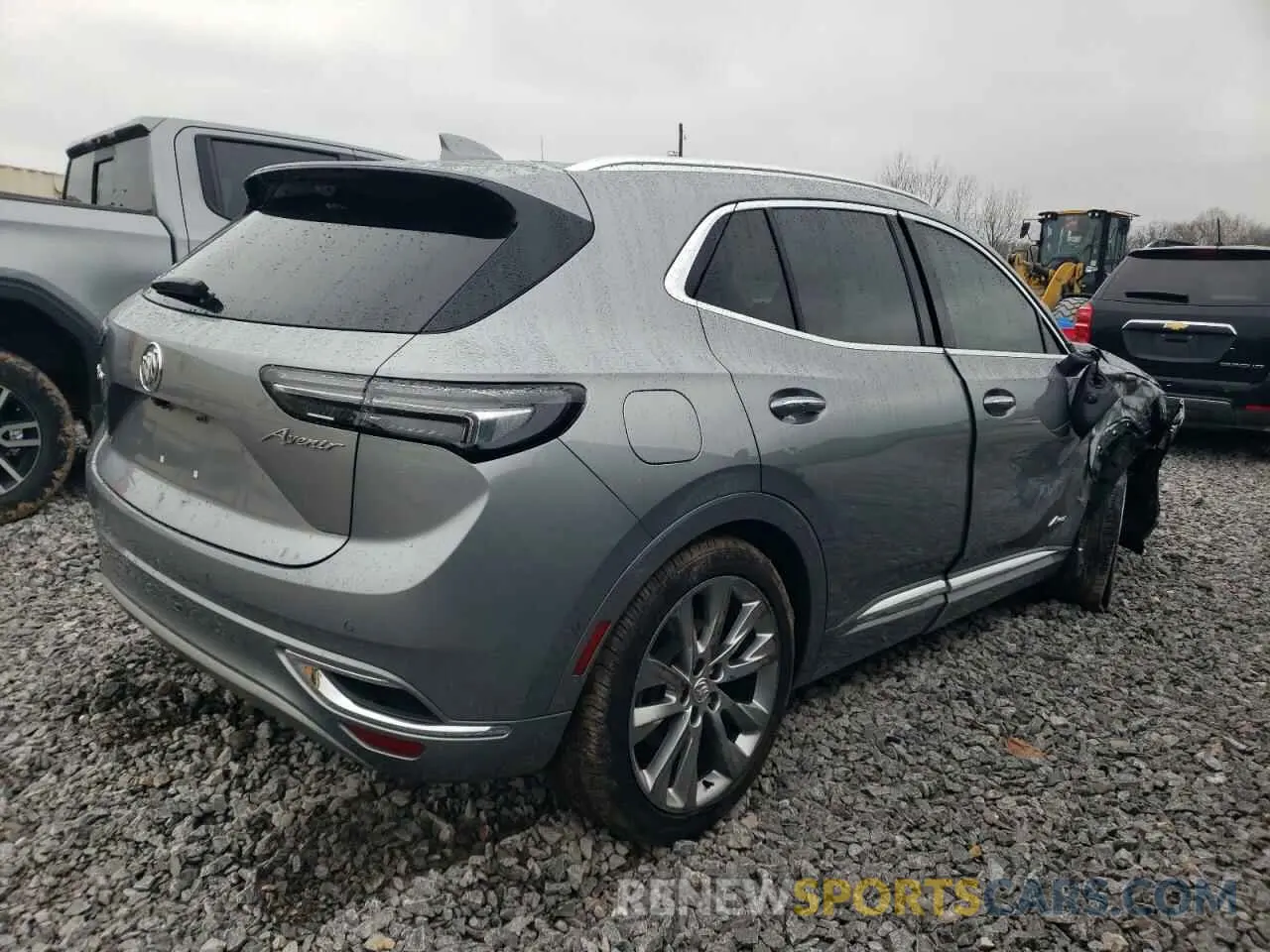 3 fotografías del automóvil dañado LRBFZSR48PD186437 BUICK ENVISION 2023