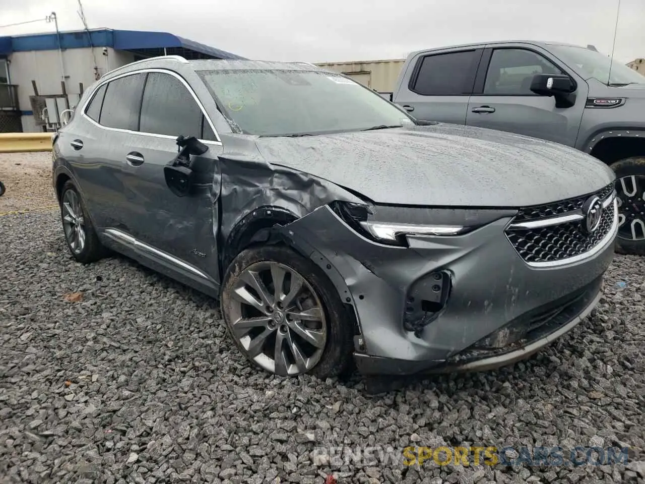 4 fotografías del automóvil dañado LRBFZSR48PD186437 BUICK ENVISION 2023