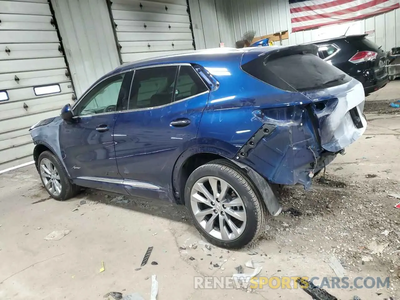 2 fotografías del automóvil dañado LRBFZSR49PD067909 BUICK ENVISION 2023