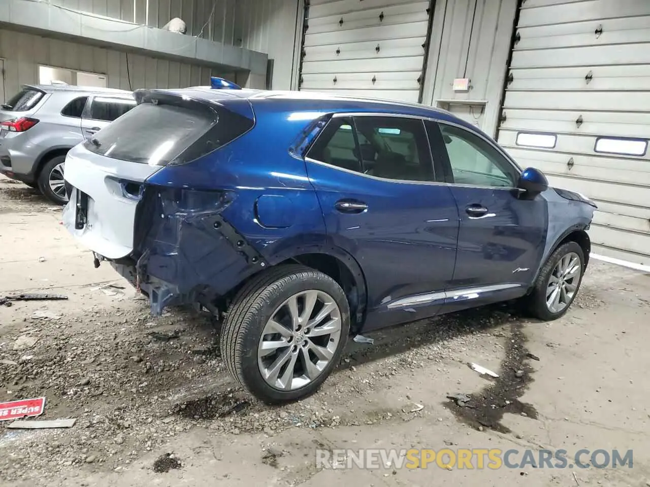 3 fotografías del automóvil dañado LRBFZSR49PD067909 BUICK ENVISION 2023