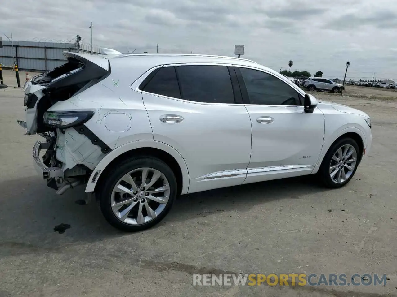 3 fotografías del automóvil dañado LRBFZSR4XPD062931 BUICK ENVISION 2023