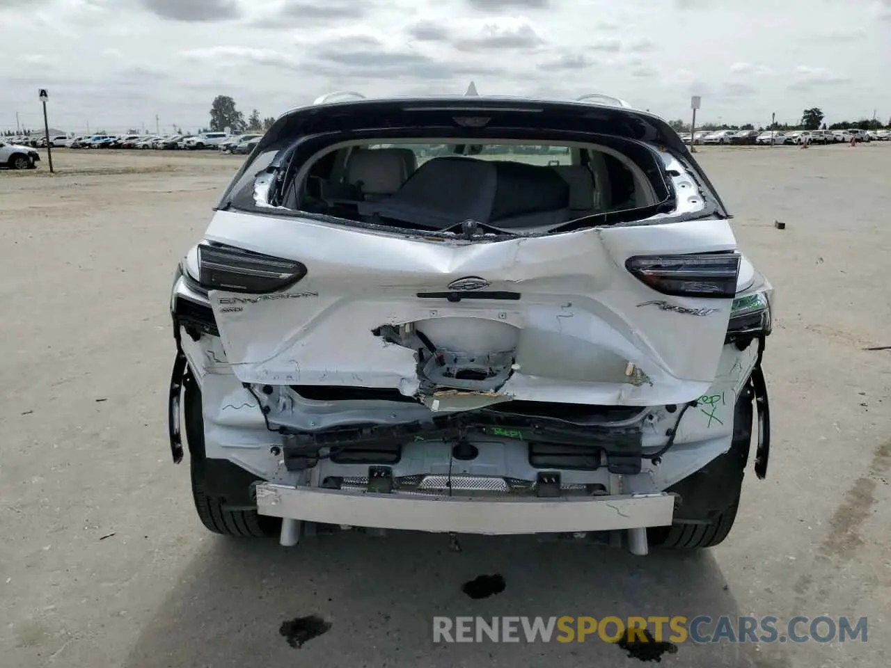 6 fotografías del automóvil dañado LRBFZSR4XPD062931 BUICK ENVISION 2023