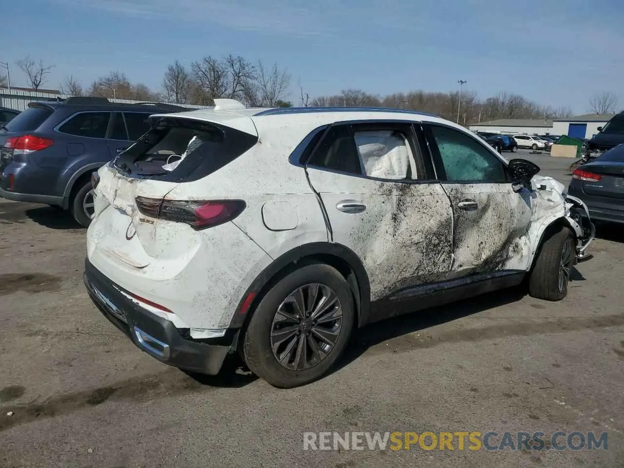 3 fotografías del automóvil dañado LRBFZME48RD070417 BUICK ENVISION 2024