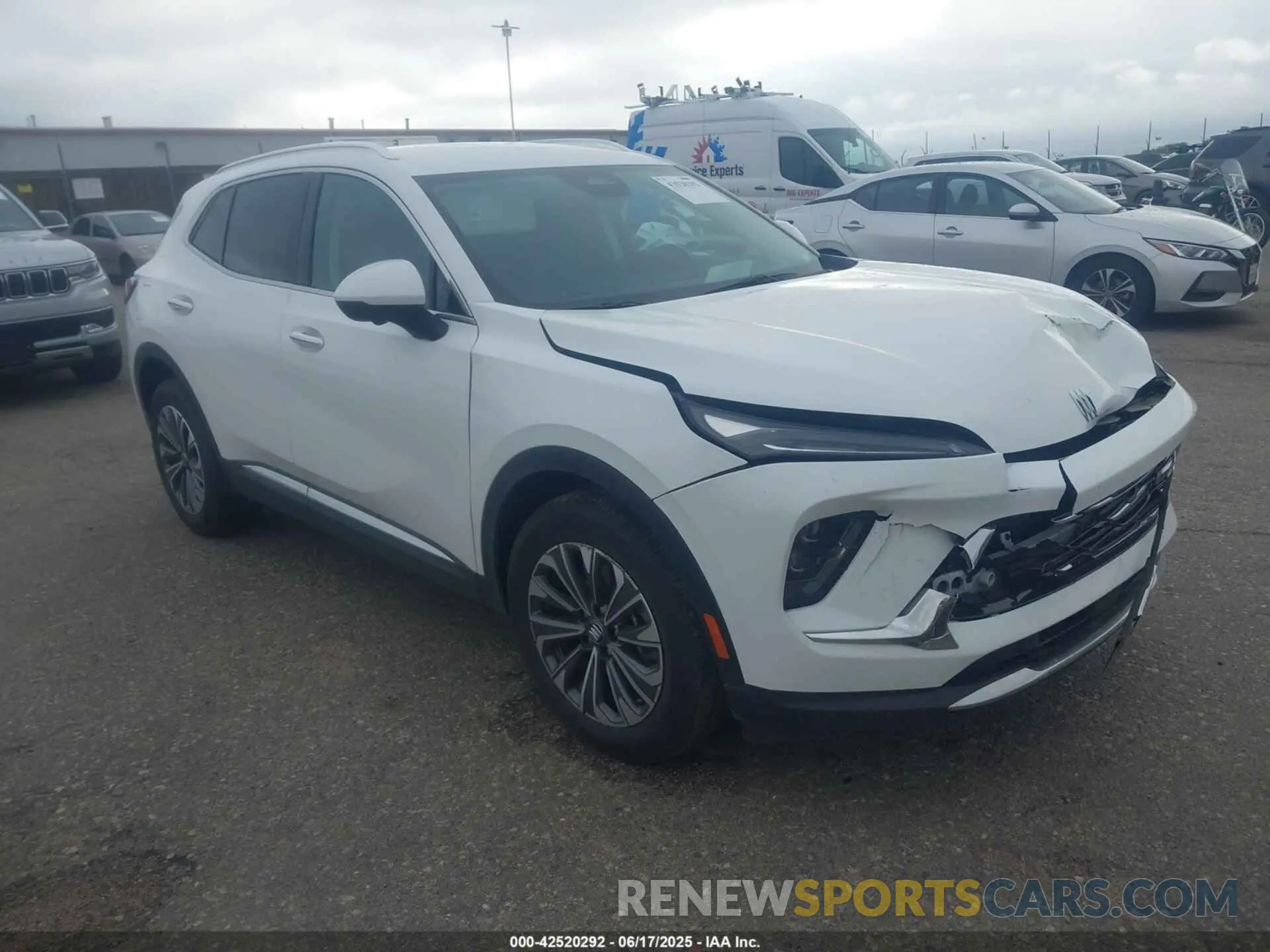 1 fotografías del automóvil dañado LRBFZME4XRD063548 BUICK ENVISION 2024