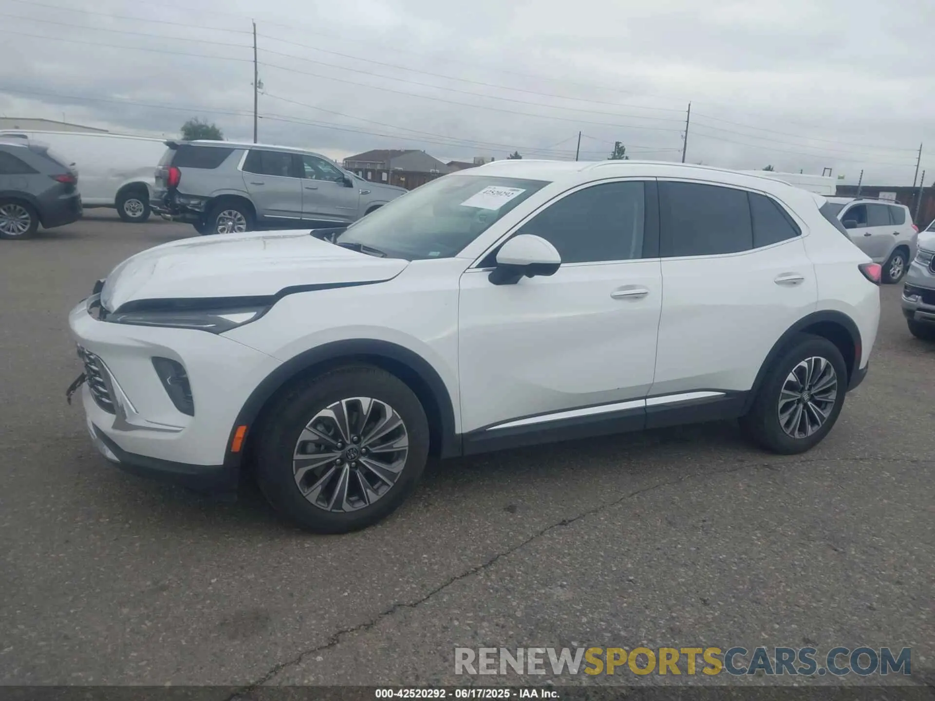 14 fotografías del automóvil dañado LRBFZME4XRD063548 BUICK ENVISION 2024