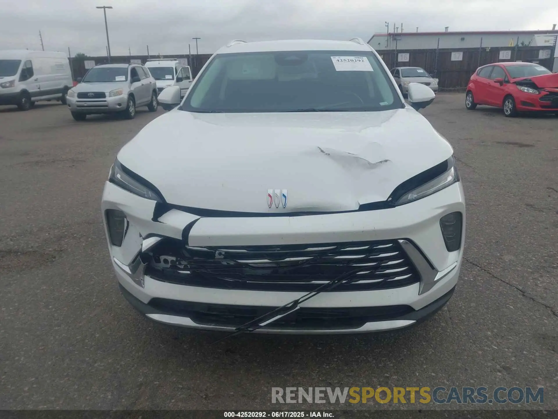 6 fotografías del automóvil dañado LRBFZME4XRD063548 BUICK ENVISION 2024