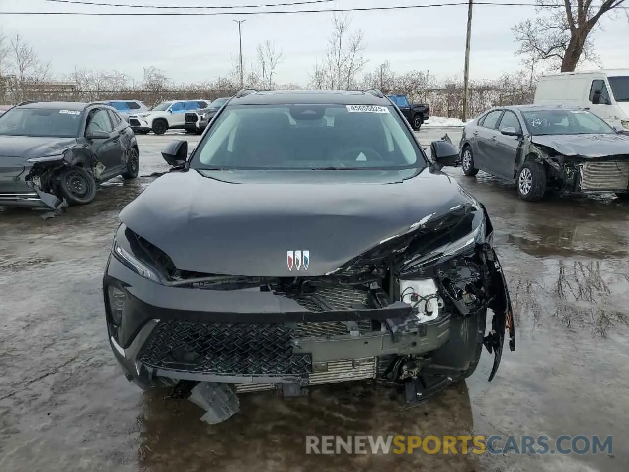 5 fotografías del automóvil dañado LRBFZPE40RD038563 BUICK ENVISION 2024