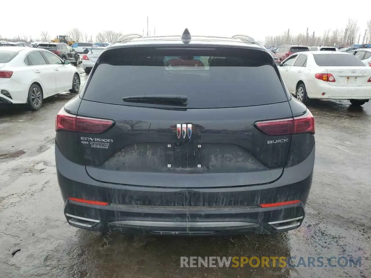 6 fotografías del automóvil dañado LRBFZPE40RD038563 BUICK ENVISION 2024