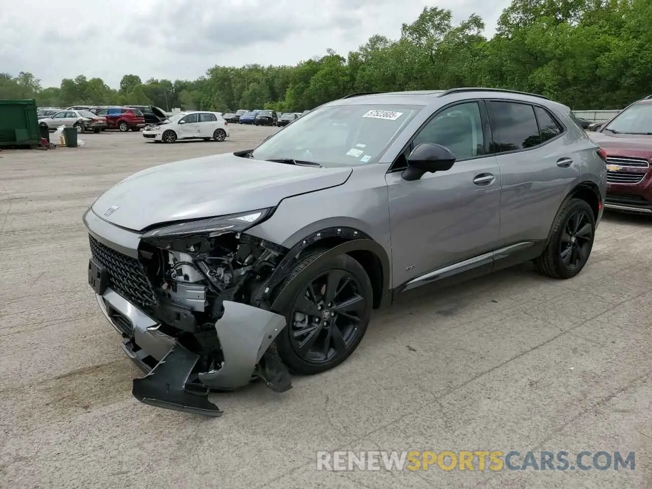 1 fotografías del automóvil dañado LRBFZPE40RD044458 BUICK ENVISION 2024