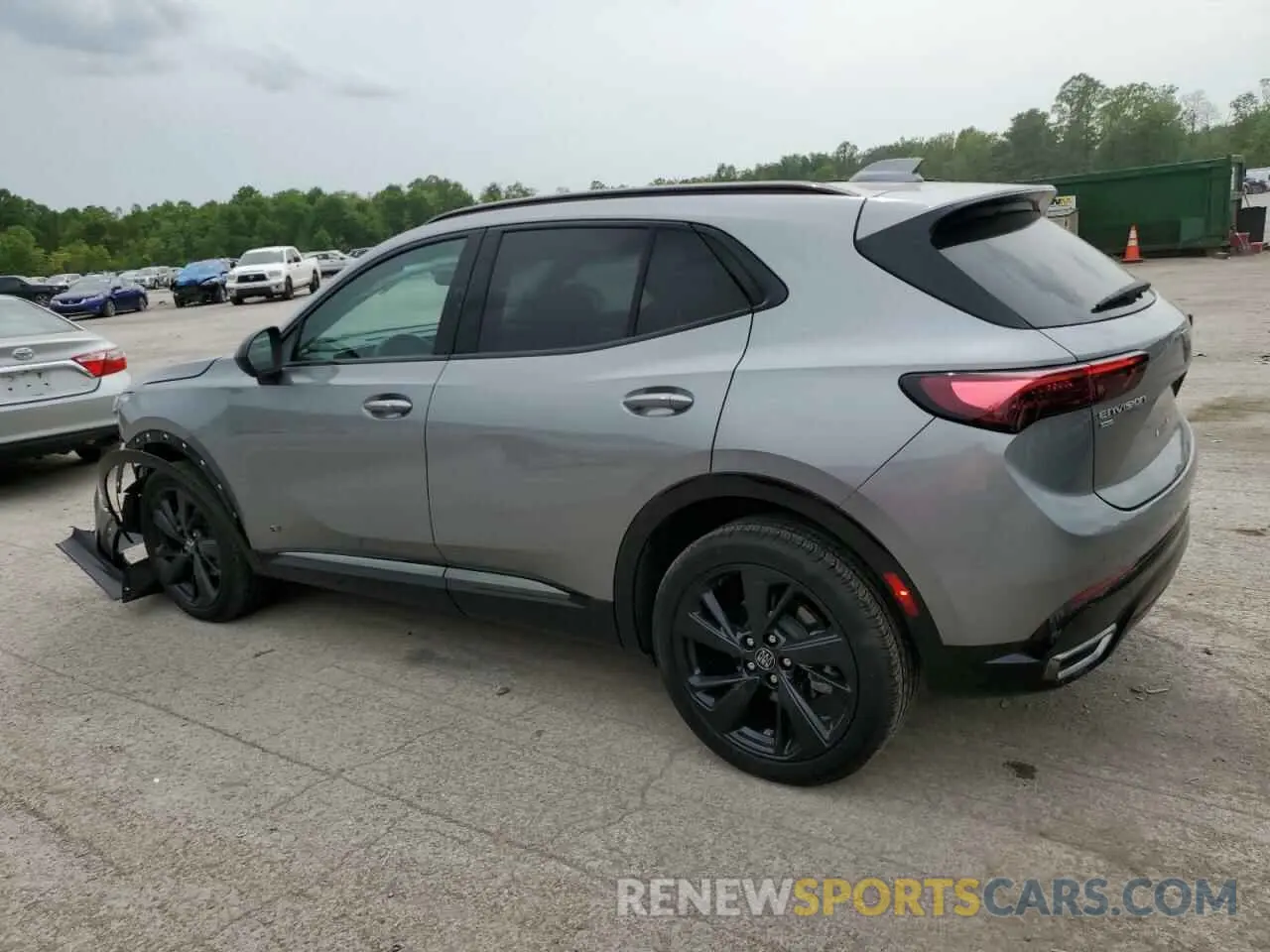 2 fotografías del automóvil dañado LRBFZPE40RD044458 BUICK ENVISION 2024