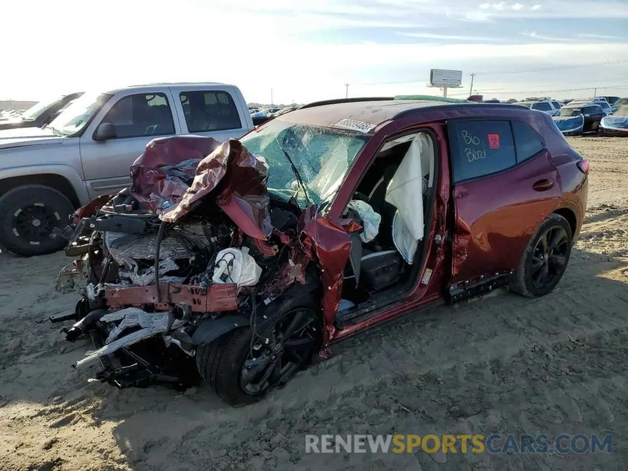1 fotografías del automóvil dañado LRBFZPE42RD013986 BUICK ENVISION 2024
