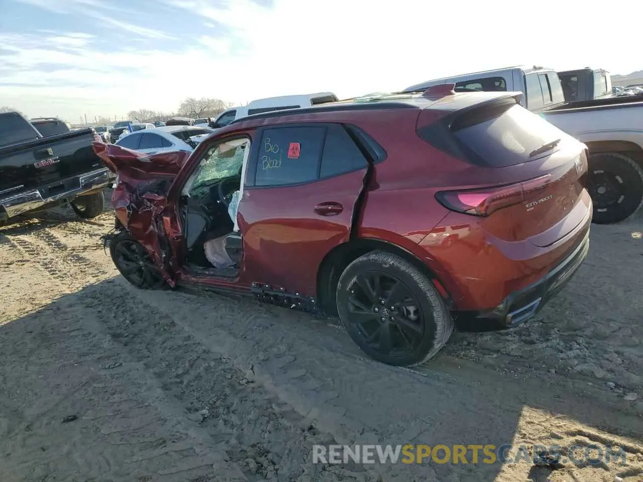 2 fotografías del automóvil dañado LRBFZPE42RD013986 BUICK ENVISION 2024